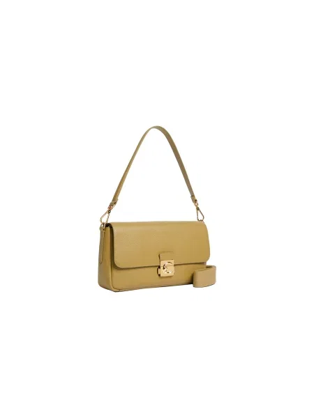 Geanta crossbody Coccinelle din piele maro