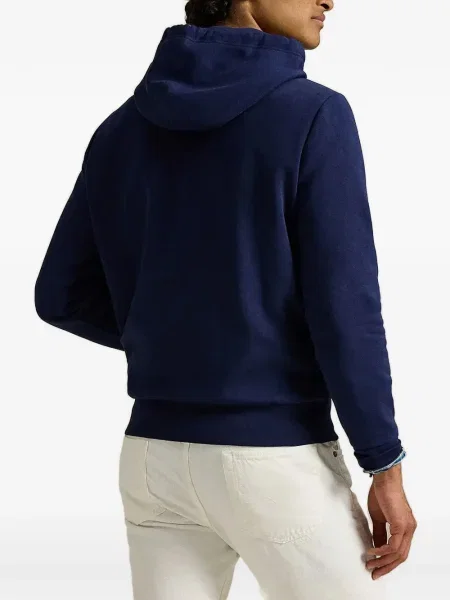 Kołnierzykowy polo Polo Ralph Lauren z frędzli w paski czerwone