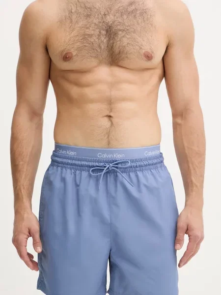 Calvin Klein kopalne kratke hlače modra