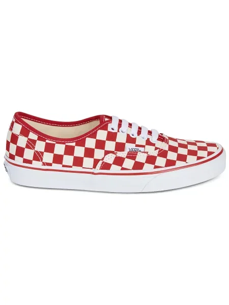 Kockás félcipő Vans fehér