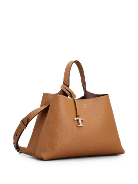 Geanta de piele Tod's din piele maro