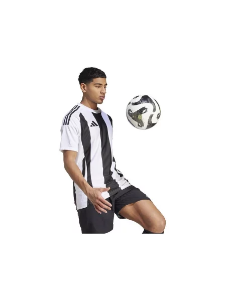 Prugasta majica Adidas bijela