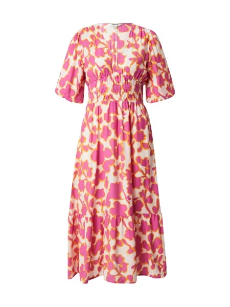 ONLY Rochie ONLAURI MIKASI portocaliu / roz deschis alb