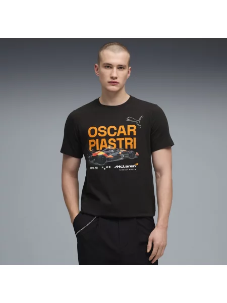 PUMA koszulka McLAREN RACING Driver Piastri Akcesoria S czarny
