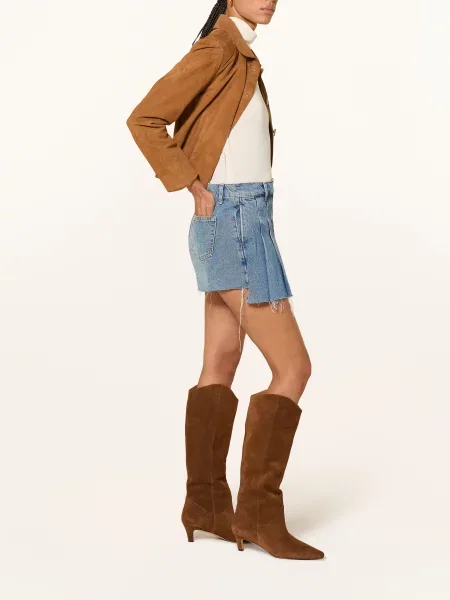 Liu Jo Spódniczka Z Kamieniami Ozdobnymi blau