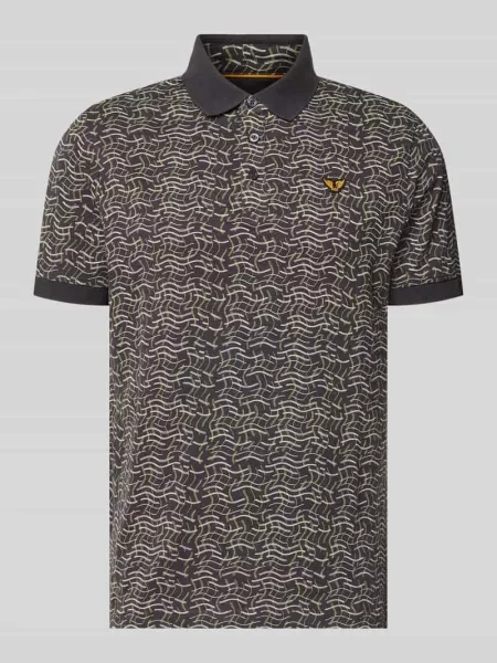 Koszulka polo o kroju slim fit we wzorze na całej powierzchni Pme Legend
