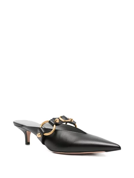 Mules Balenciaga με αγκράφα μαύρο