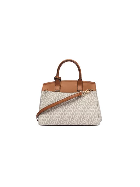Ročna torba MICHAEL Michael Kors Landry Kremna