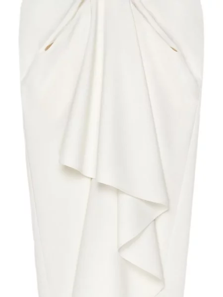 Drapírozott maxi szoknya Givenchy fehér