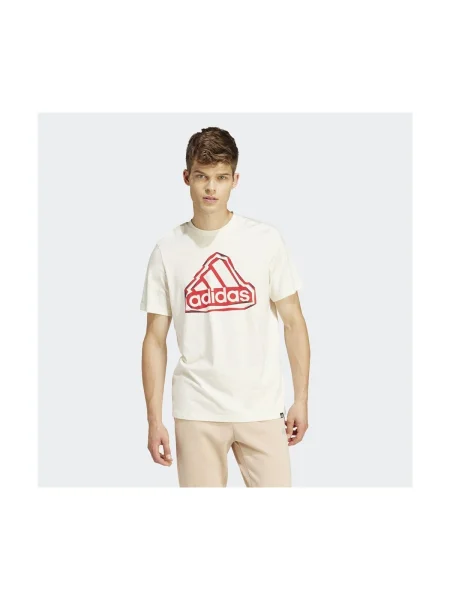 Tricou Adidas cu autograf alb