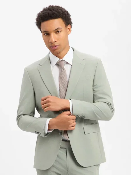 Strellson kurtka modułowa Aidan Mężczyźni Slim Fit jednolity 25 zielony
