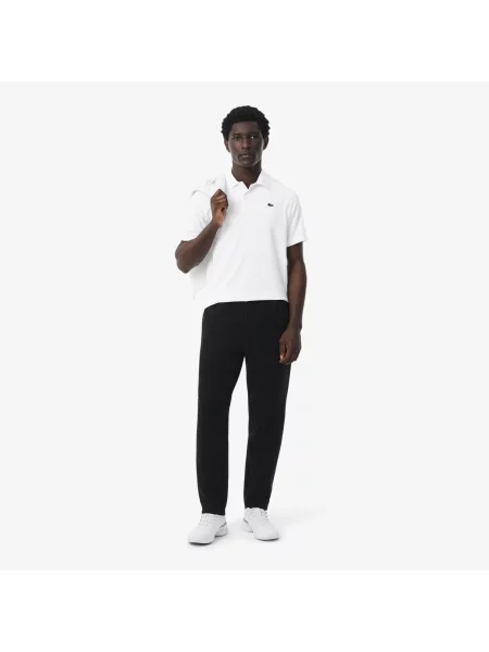 Lacoste Sportowa Koszulka Polo Ultra Dry I Regular Fit biała