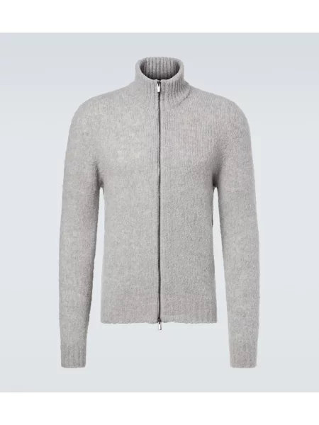 Volnene jopica Thom Sweeney siva