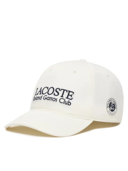 Lacoste Șapcă alb