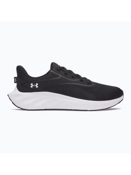 Бігові кросівки Under Armour Ascend black/black/metallic silver чорні