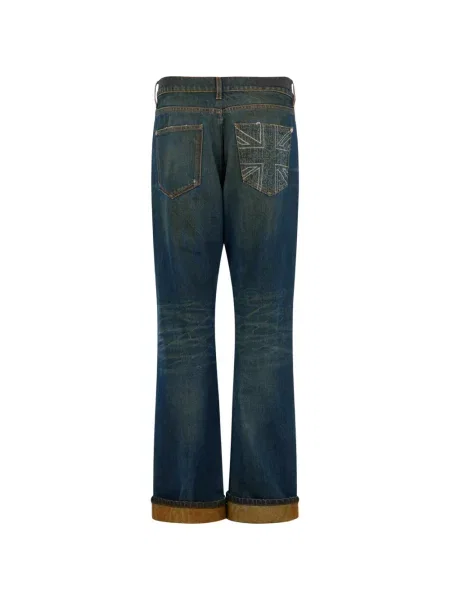 Blugi John Richmond cu broderie albastru