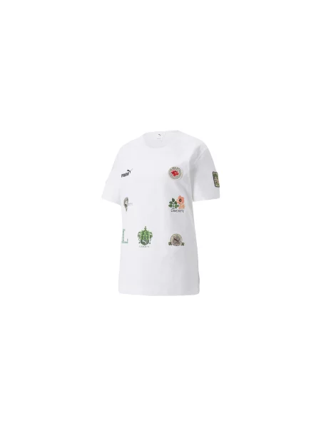 Puma x LIBERTY Badge Tee Kobiety Koszulki Puma Size: S biały