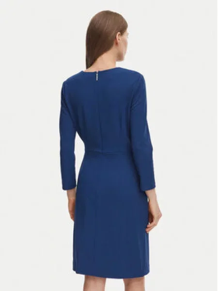 Calvin Klein Cocktail obleka Mornarsko modra