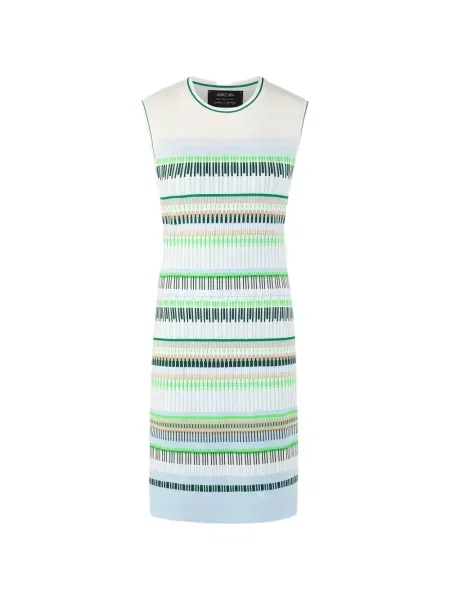 Rochie mini Marccain fără mâneci verde