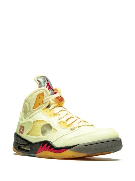 Retro stiliaus sportbačiai Jordan 5 Retro balta