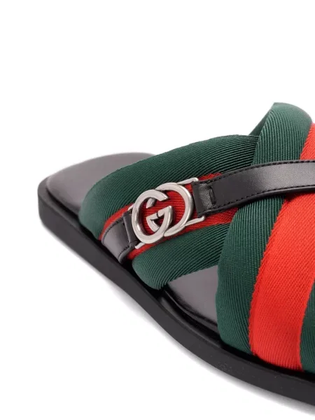 Sandale Gucci cu bretele negru