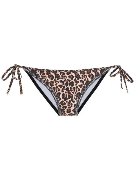 Copenhagen Studios Slip costum de baie bej / maro / negru alb