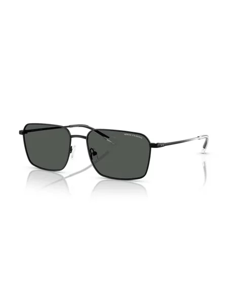 Armani Exchange okulary przeciwsłoneczne czarny