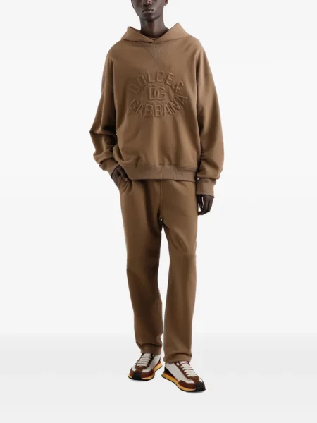 Hanorac cu glugă Dolce & Gabbana maro