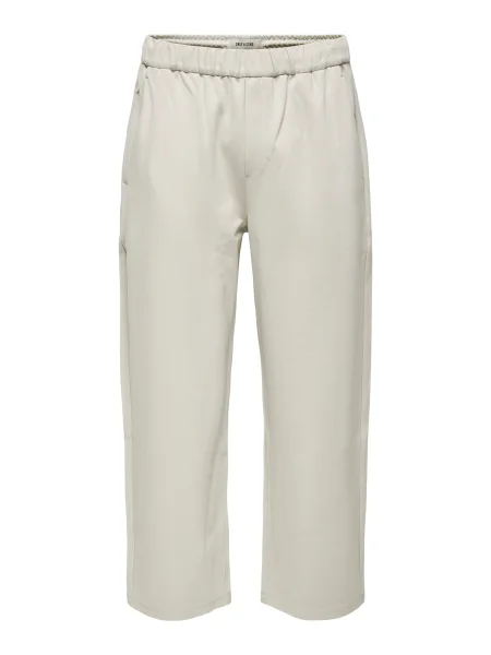 Only & Sons Kalhoty ONSJAKES stříbrně šedá