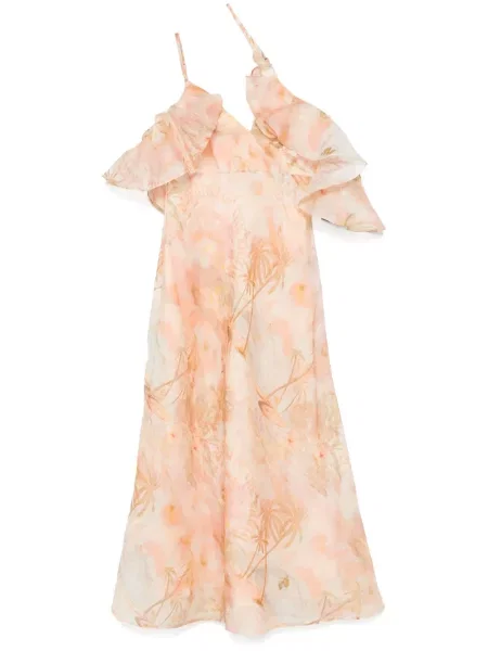 Rochie midi Zimmermann până la genunchi de costum