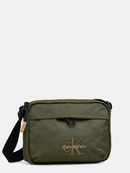 Calvin Klein Ľadvinka Bold Camera Bag zelená