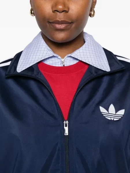 Tricou Adidas cu imagine cu dungi albastru