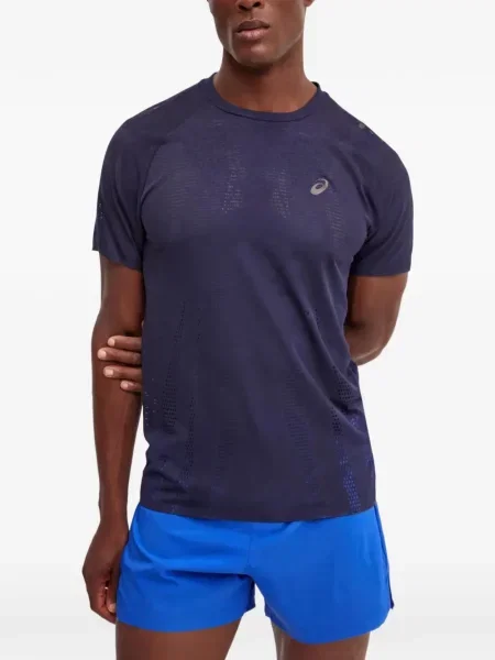 Pantaloni scurți Asics cu șireturi din dantelă alb