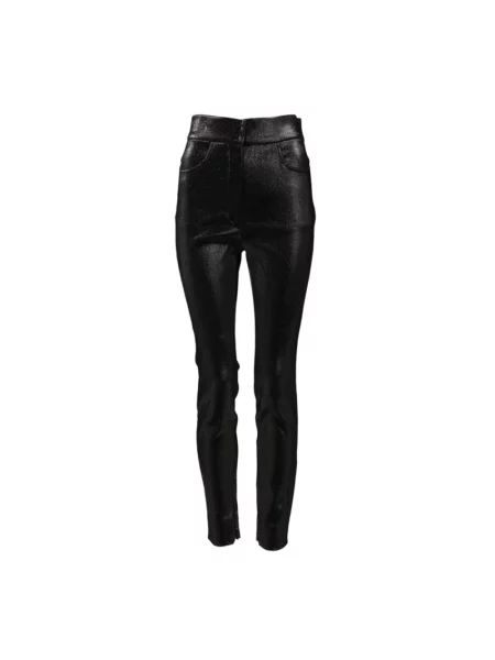 Skinny spodnie Dolce And Gabbana czarne