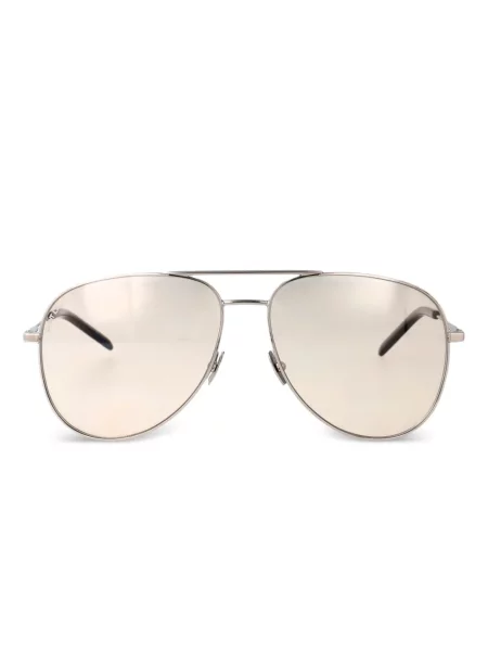 Ochelari de soare Saint Laurent Eyewear clasici gri