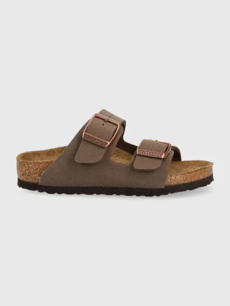 Detské šľapky Birkenstock Arizona hnedá