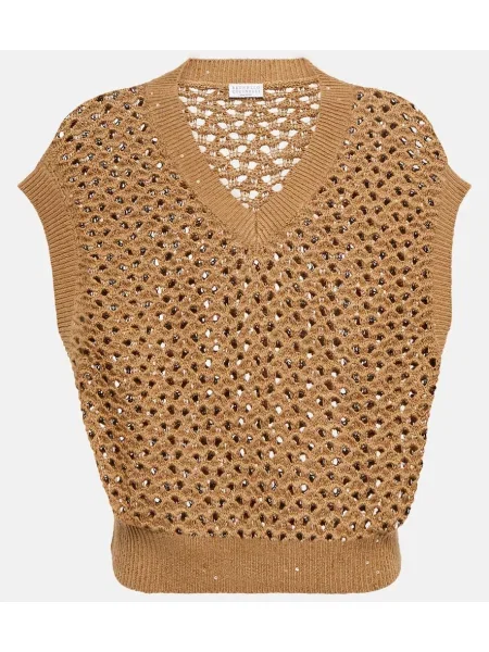 Pulover Brunello Cucinelli de in maro