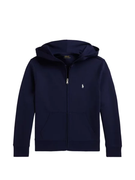 Bluza z kapturem dziecięca Polo Ralph Lauren niebieska