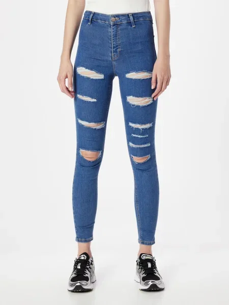 TOPSHOP Jeans Joni denim albastru