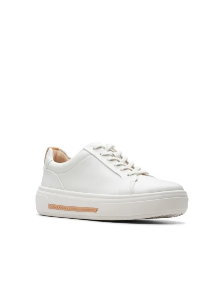 Pantofi Clarks alb