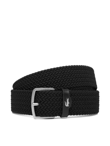 Lacoste Pasek czarny
