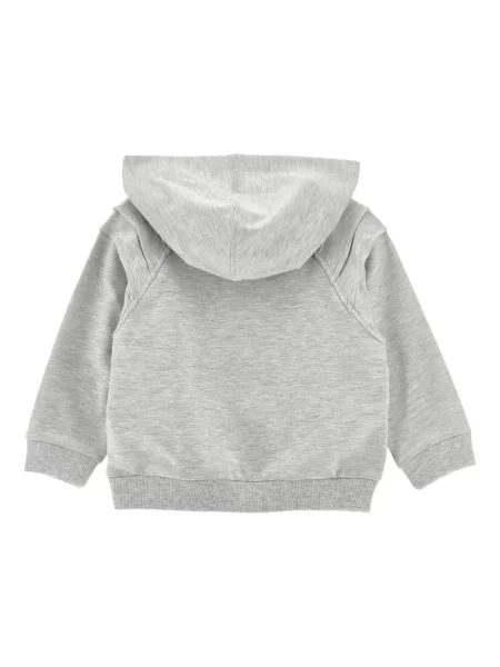 Bluza z kapturem dziecięca Monnalisa szara