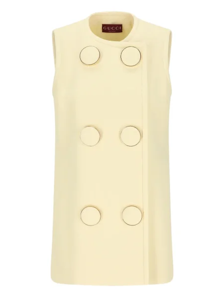 Kamizelka na guziki Gucci bez rękawów