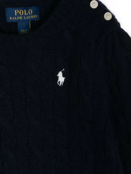 Koszulka polo dziecięca Polo Ralph Lauren niebieska