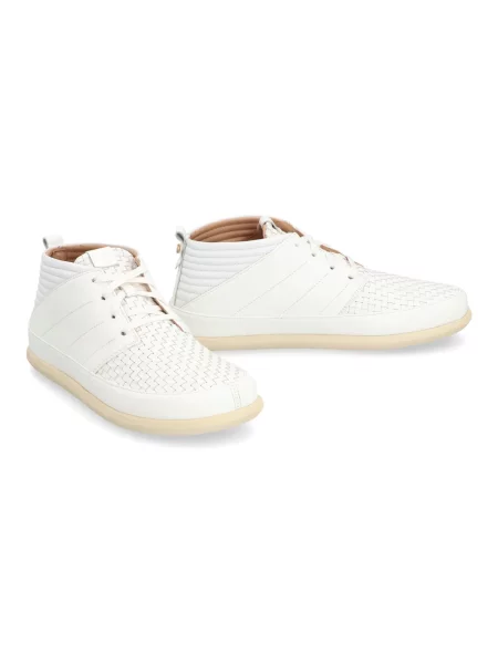 Sneakersy Volta skórzane białe