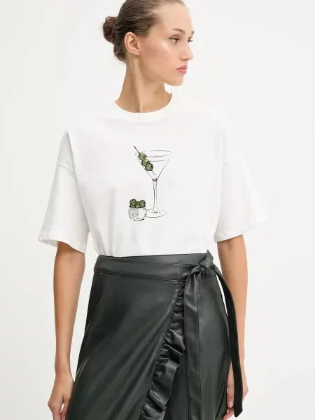 Kratka majica Never Fully Dressed bela