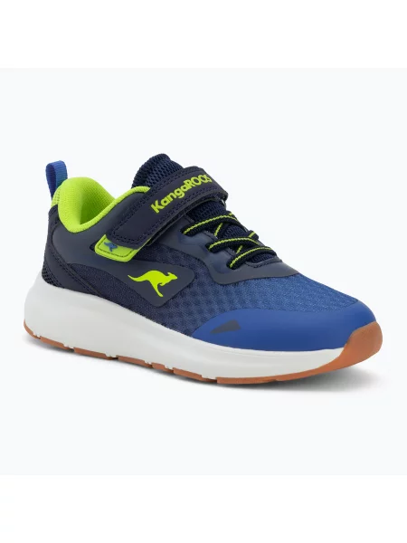 Детски обувки KangaROOS KB-Pang EV dk navy/lime синьо