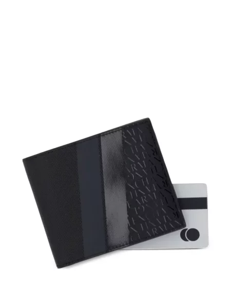 Portofel Armani Exchange cu autograf negru