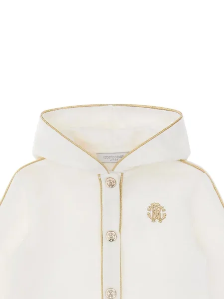 Φούτερ Roberto Cavalli λευκό