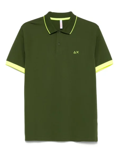 Polo Sun 68 cu broderie verde